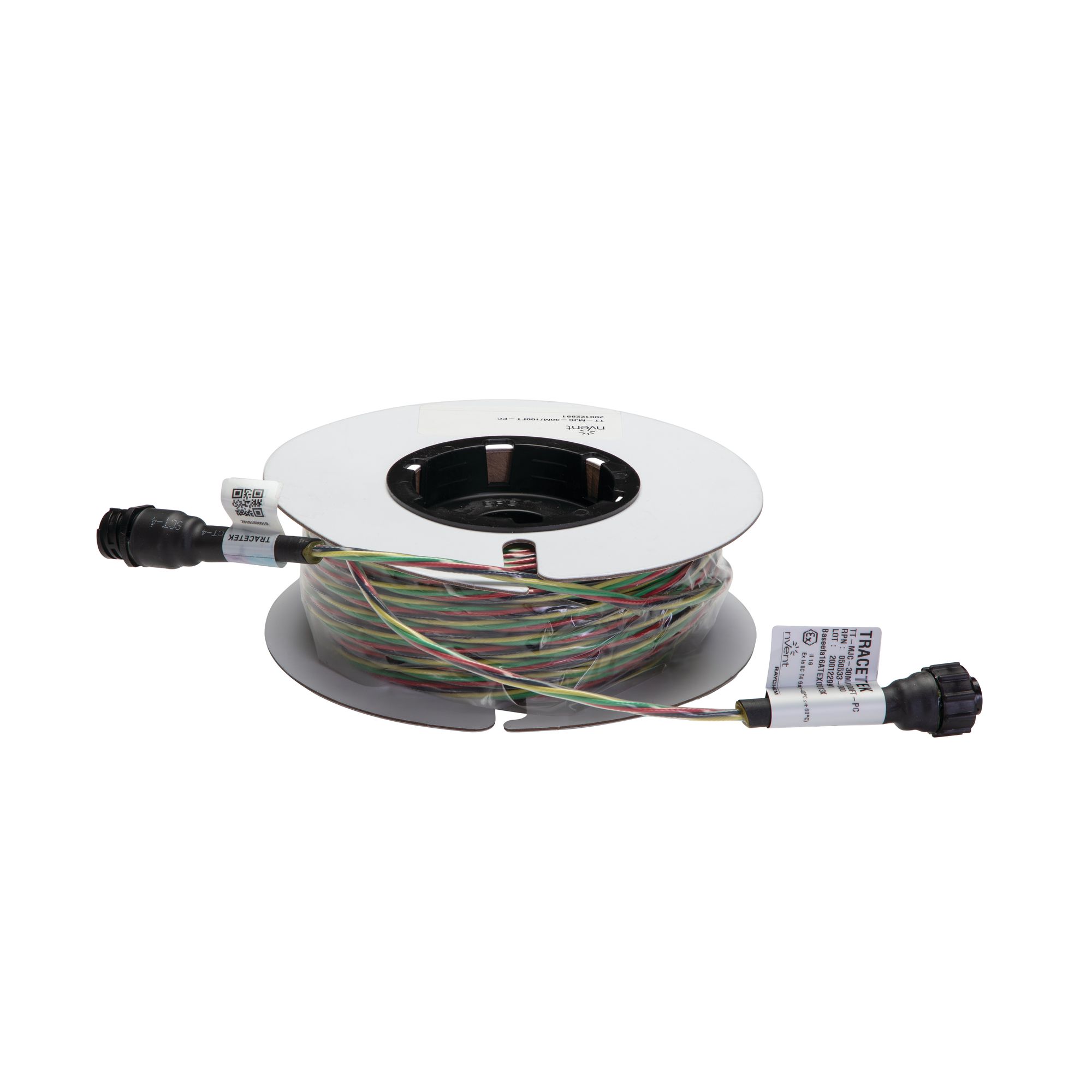 Modular Jumper Cable Clear, Plastic Connectors