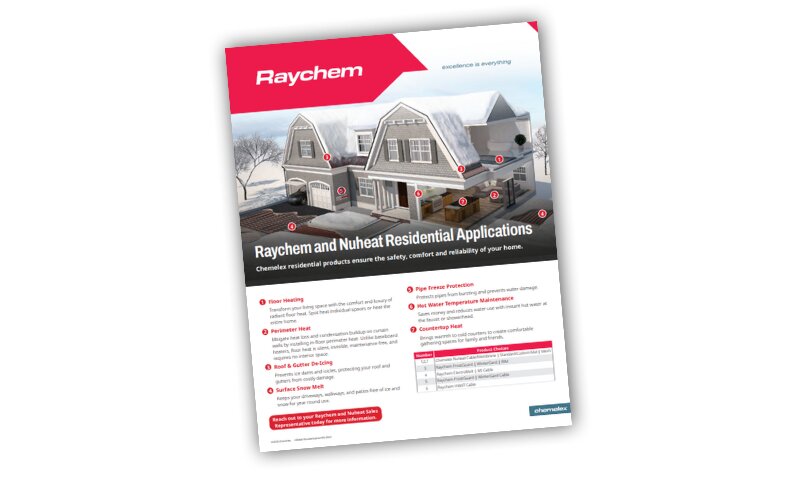 Raychem and Nuheat for Your Home