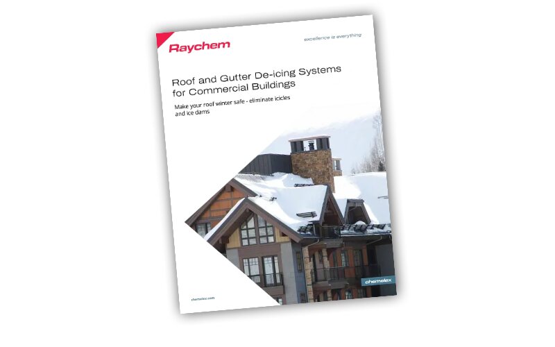 Roof and Gutter Deicing Systems for Buildings