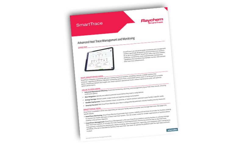 SmartTrace Spec Sheet